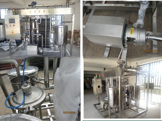 Exchanger de calor de placa Pasteurizador de leche con 220V/380V/415V/440V/480V de voltaje