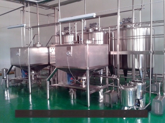 Línea automática de procesamiento de leche de arroz de 5000 b/h con paquete de botellas