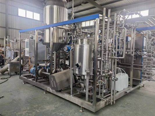 Esterilizador directo de inyección de vapor para la línea y funcionalidad de procesamiento de jugo concentrado