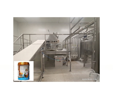 Línea de producción de leche de camello en polvo de tamaño estándar con un rendimiento de 2000 kg