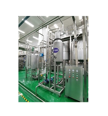 Máquina de enlatado de tomate ketchup con opción de embalaje terminal 4 500 kg/h-50 toneladas/h