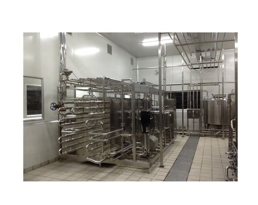 Esterilizador Máquina de termificación de leche tubular de 6000L/H UHT totalmente automática para leche de caballo