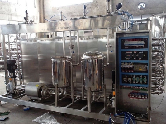 Esterilizador Máquina de termificación de leche tubular de 6000L/H UHT totalmente automática para leche de caballo