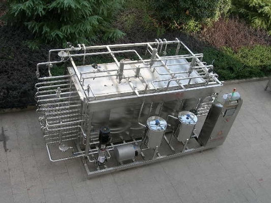 Esterilizador Máquina de termificación de leche tubular de 6000L/H UHT totalmente automática para leche de caballo