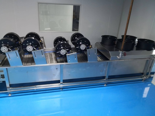 Granjas Inmersión en agua Jar continuo puede botella de jugo pasteurizador con capacidad de 1460 KG