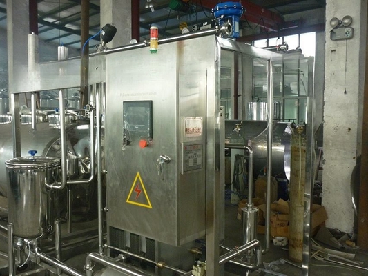 Pasteurizador flash de jarabe de placa versátil de 3000L/H para aplicaciones de procesamiento de jarabe