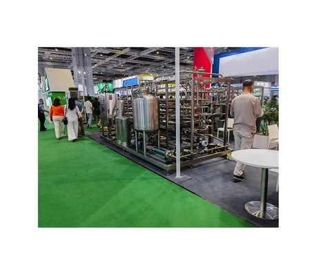 2500 KG Jugo concentrado de mermelada de frutas tubo en tubo de pasteurizador Polish espejo pulido