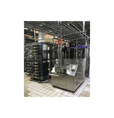 7.5 Kw UHT Esterilizador de leche Pasteurizador tubular con material y rendimiento
