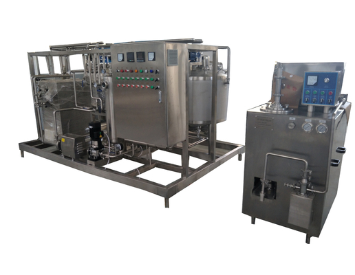 380V/440V Congelador de helados industriales continuos para productos lácteos de 300L/h con piezas de repuesto