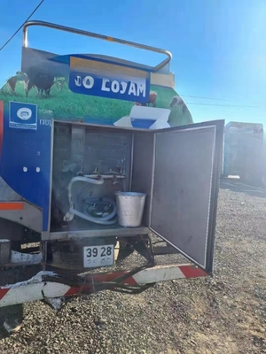20000 litros Tanque de leche Camión de fabricación de la planta Tanque de refrigeración de leche con 220V/380V