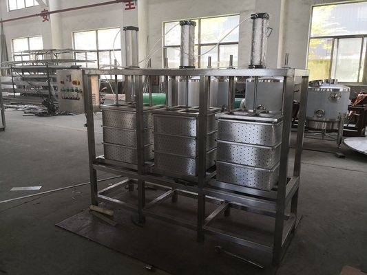 110V/220V/380V/415V/440V Estirador de queso para hacer queso mozarella y duradero