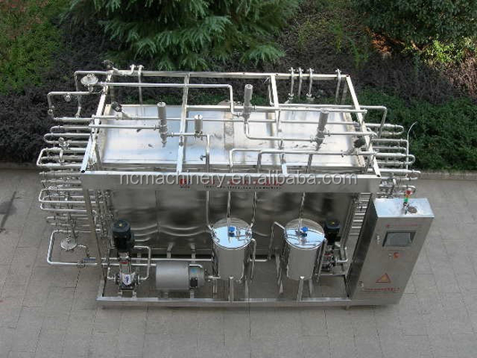 Esterilizador de leche UHT aséptico de tipo tuboso totalmente automático de 6000L/H para procesamiento de leche