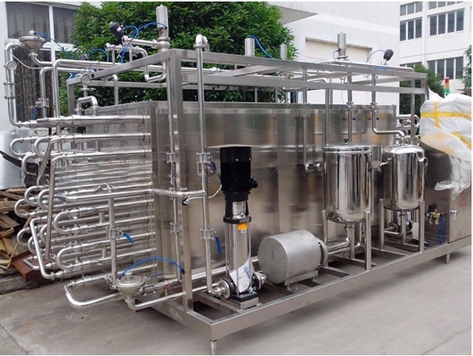Esterilizador de leche UHT aséptico de tipo tuboso totalmente automático de 6000L/H para procesamiento de leche