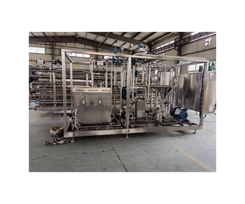 Tomate Puree Mango Concentrate Pulp Tube in Tube Sterilizer con temperatura de entrada de 20 a 30 °C