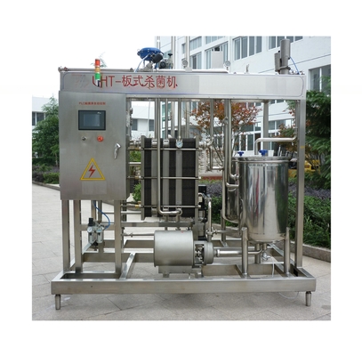 Depende de la capacidad de la máquina Placa de pasteurización continua para la industria alimentaria