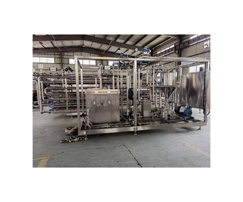 Temperatura de entrada 20-30°C Máquina de esterilización de puré de frutas concentrado 2500 KG