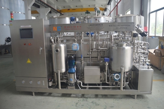 Máquina de esterilización de leche fresca de 380V/440V para esterilización de zumo de leche de mermelada de frutas