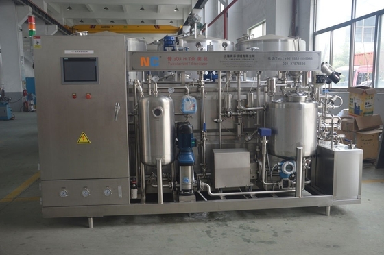 Máquina de esterilización de leche fresca de 380V/440V para esterilización de zumo de leche de mermelada de frutas