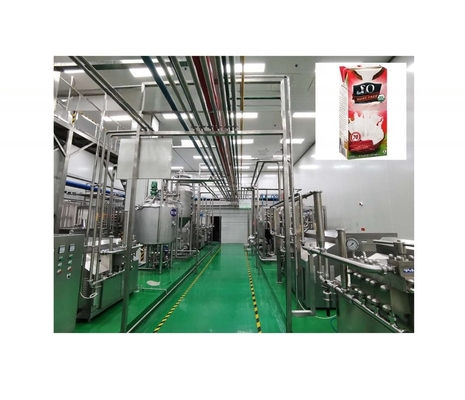 2000 KG Máquina de leche UHT variable para la planta de procesamiento de leche de coco Capacidad variable