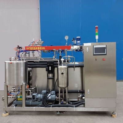 Mini Laboratorio UHT Esterilizador Plantas de producción de leche con 1800*800*1200mm tamaño