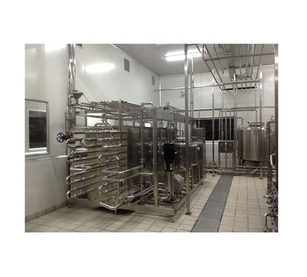 7Máquina de esterilización tubular UHT de 0,5 kW para procesamiento de leche de caballos y bebidas de té