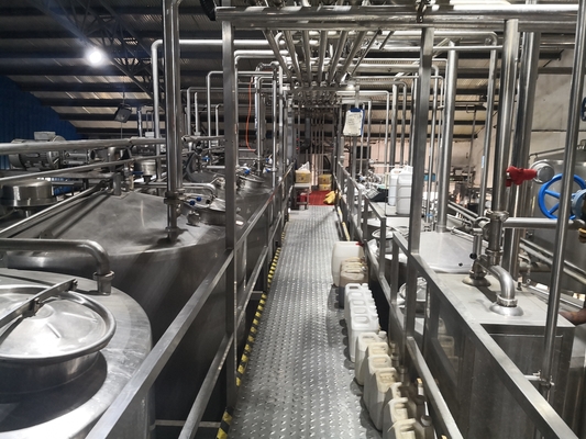 Línea de producción avanzada de leche de soja de 2000 kg para el procesamiento de leche VITA