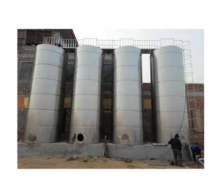 Tanque de almacenamiento de leche de gran capacidad de 5000L para granjas fabricado con leche de gallo y leche de caballo