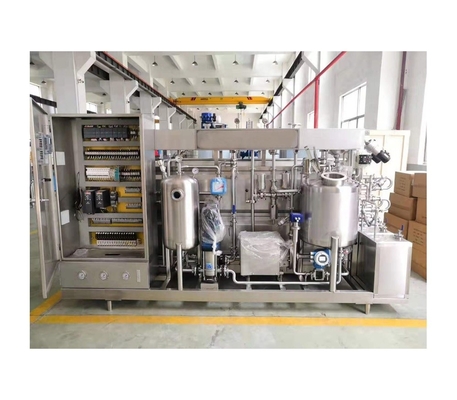 7Máquina de esterilización tubular UHT de 0,5 kW para procesamiento de leche de caballos y bebidas de té