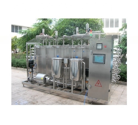 7Máquina de esterilización tubular UHT de 0,5 kW para procesamiento de leche de caballos y bebidas de té