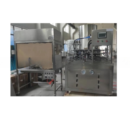 SUS304/SUS316 Esterilizador y máquina de llenado de leche fresca para la producción a gran escala