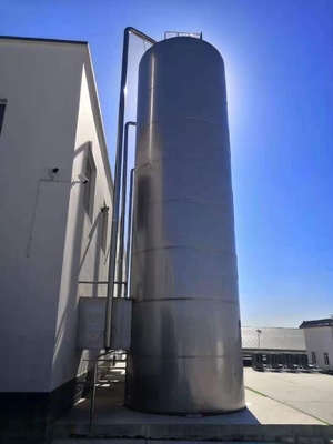 Normas de almacenamiento higiénico Silos refrigerados con agitador e indicador de nivel
