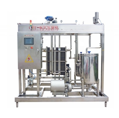 Pasteurizador para jugo de leche a presión de vapor de 0,5-0,6 MPa