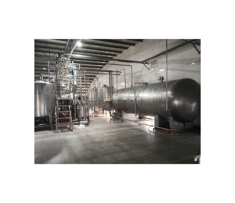 Línea de procesamiento de leche de soja variable con flexibilidad 2000 kg Producción de leche de nuez