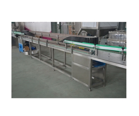 Esterilizador invertido de botellas de plástico PET con potencia de 7,5 kW y velocidad de banda de 4-20 m/min