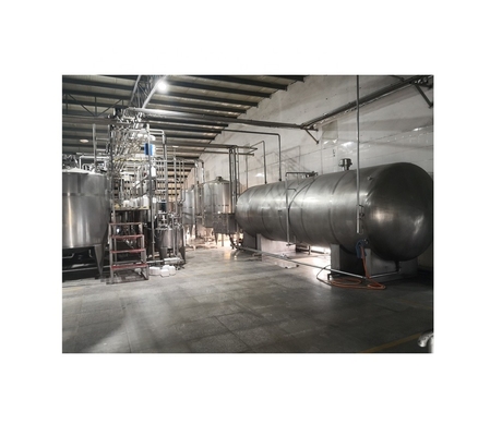 Línea de procesamiento de leche de soja variable con flexibilidad 2000 kg Producción de leche de nuez