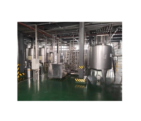 Línea de procesamiento de leche de avena pasteurizada a temperatura ultra alta continua de tensión personalizada