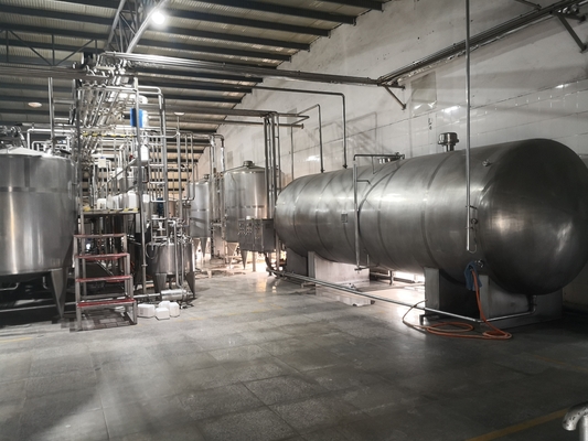 Máquina para hacer leche de soja con nueces variables Línea de procesamiento de leche y materia prima