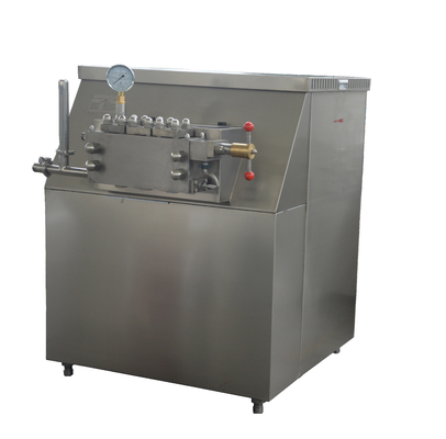 Efecto emulsionante 1500L/H Homogeneizador de helados duros de alta presión para la producción de yogur