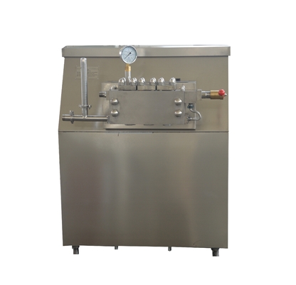 Efecto emulsionante 1500L/H Homogeneizador de helados duros de alta presión para la producción de yogur
