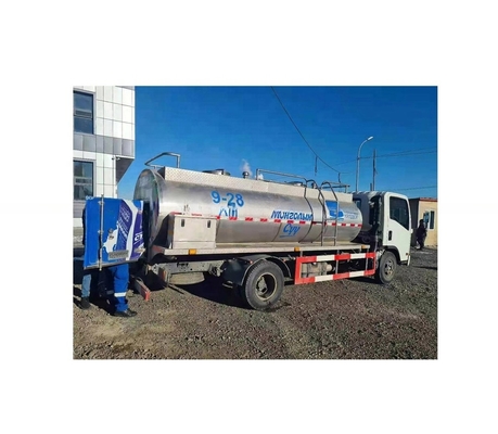 Cisternas de transporte de leche de gran volumen de 1000 a 80000 litros para el transporte de leche a larga distancia