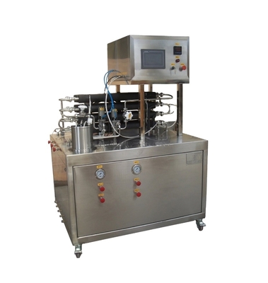 Esterilizador de laboratorio de pasta de tomate de 50 kg/h con material SUS304/SUS316 y automatización completa