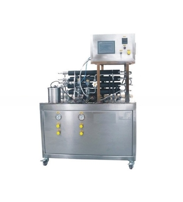 Esterilizador de laboratorio de pasta de tomate de 50 kg/h con material SUS304/SUS316 y automatización completa