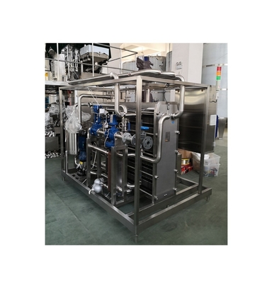 15-30 segundos Tiempo de esterilización Placa de pasteurizador de leche HTST Esterilizador de leche para leche