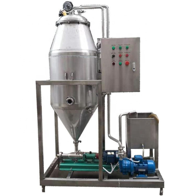 Máquina de degasaje de leche de nuez a vacío de 2000L/h totalmente automática para la producción de gran volumen