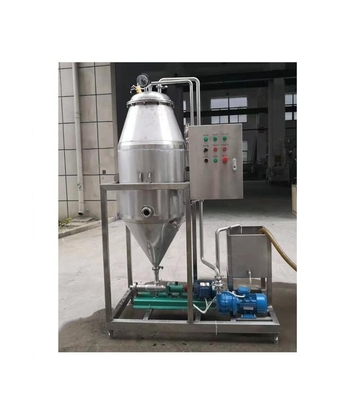 Máquina de degasaje de leche de nuez a vacío de 2000L/h totalmente automática para la producción de gran volumen