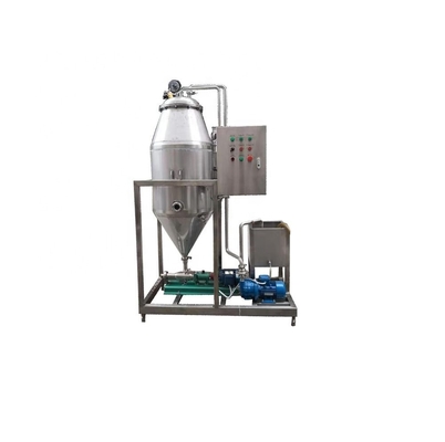 Máquina de degasaje de leche de nuez a vacío de 2000L/h totalmente automática para la producción de gran volumen