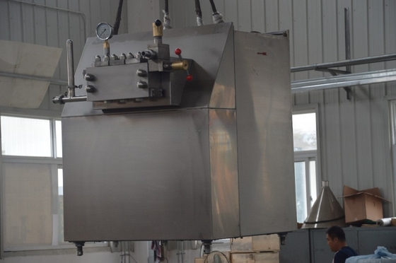 Máquina de homogeneización de yogur griego aromatizado para leche de alta presión 5000L/h