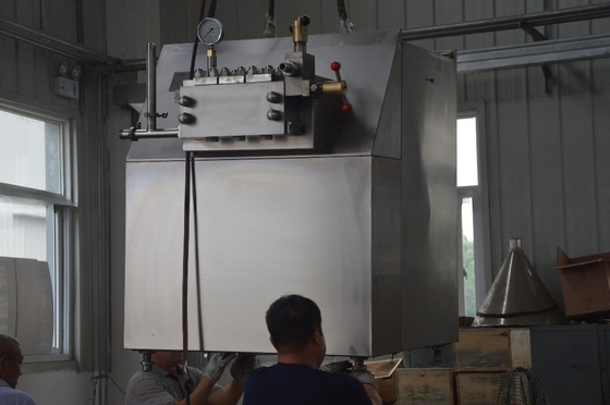 Máquina de homogeneización de yogur griego aromatizado para leche de alta presión 5000L/h
