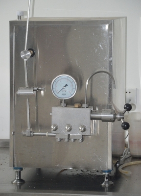 Espejo pulido 20L por hora Homogeneizador de leche a pequeña escala para la homogeneidad de la leche