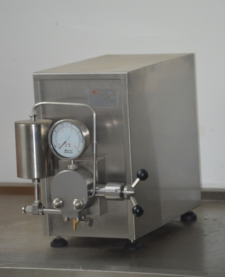 Espejo pulido 20L por hora Homogeneizador de leche a pequeña escala para la homogeneidad de la leche